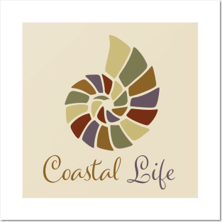 Coastal Life Nautilus Beach Wear Posters and Art